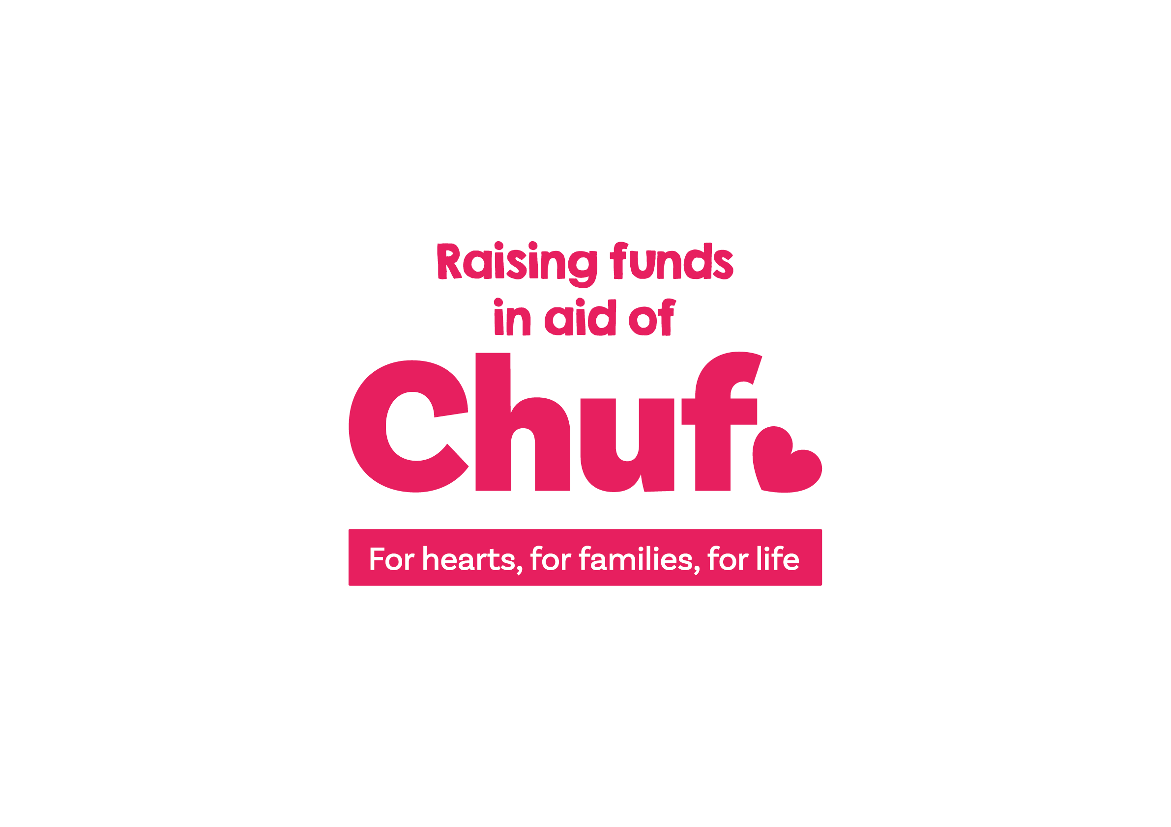 Raising Funds 'In Aid Of CHUF' Logo
