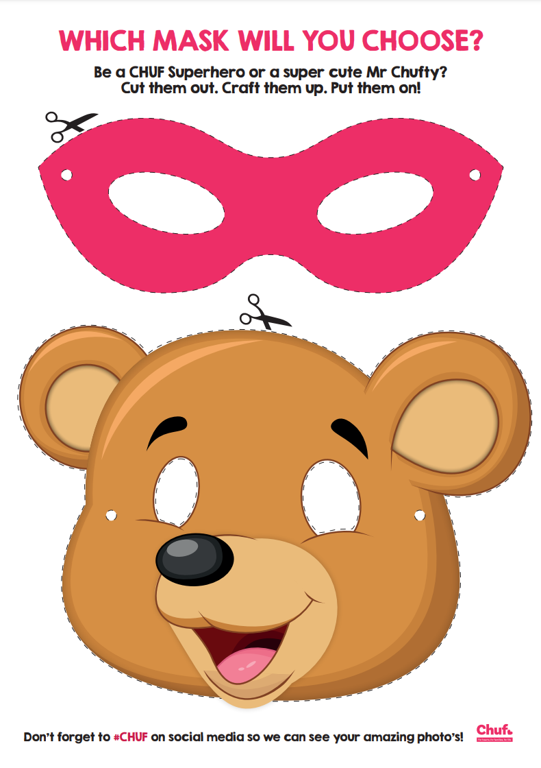 Cut-Out Mr CHUFTY Masks